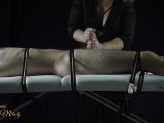 Cruel Ruined Orgasm After Extreme Tease And Edging Handjob With Long Post Orgasm Torment (part 2)